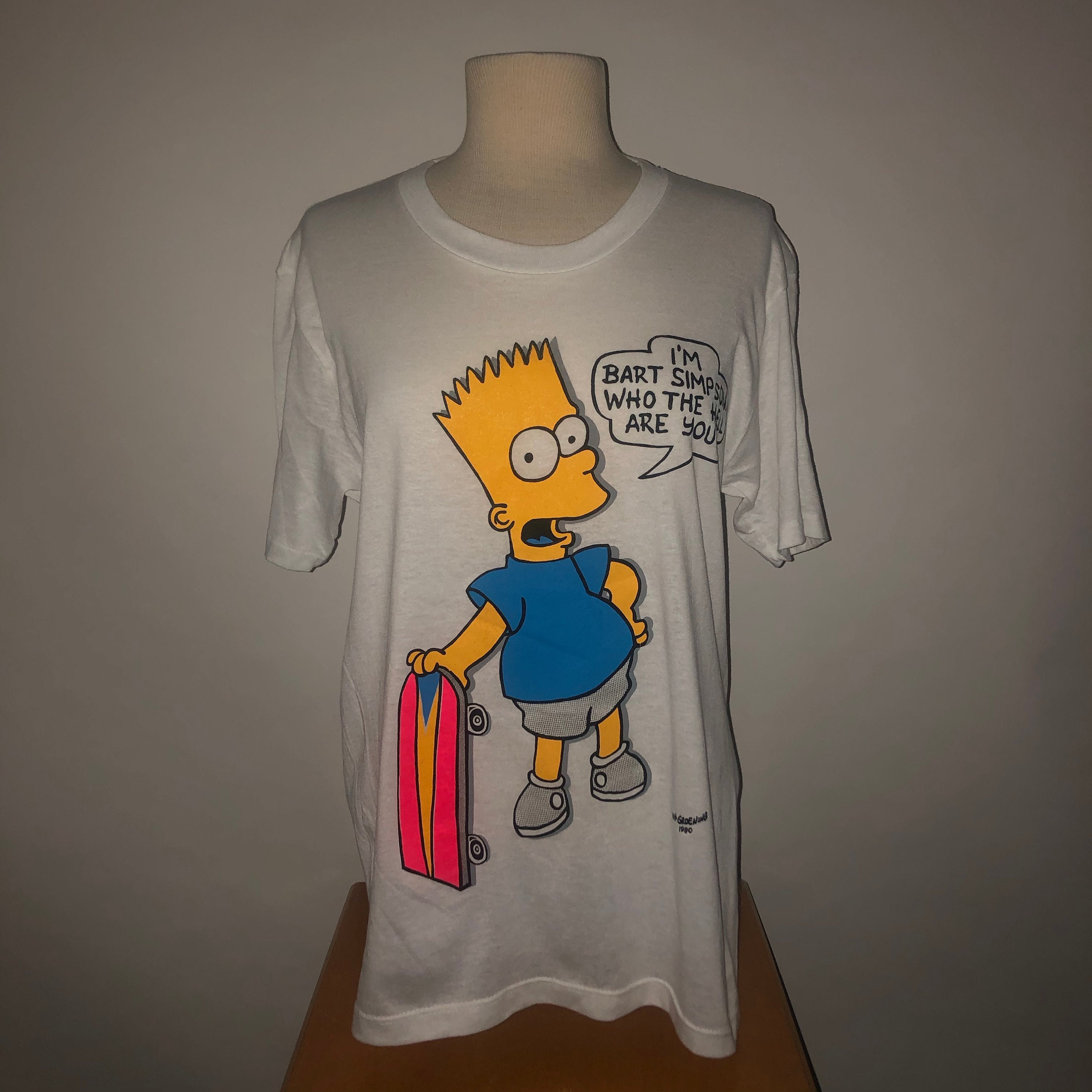 90s The Simpsons ビンテージT シングルステッチ 丸胴ボディ 90s The Simpsons ビンテージT シングルステッチ 丸胴ボディ