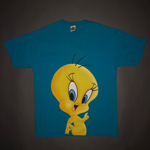 Vintage Early 90s TWEETY BIRD T Shirt Size Large … - image 2