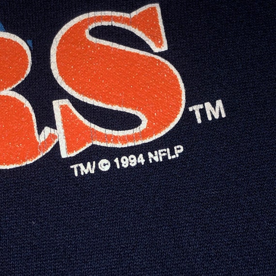 Vintage 90s Chicago Bears Crew Neck Sweatshirt LA… - image 3