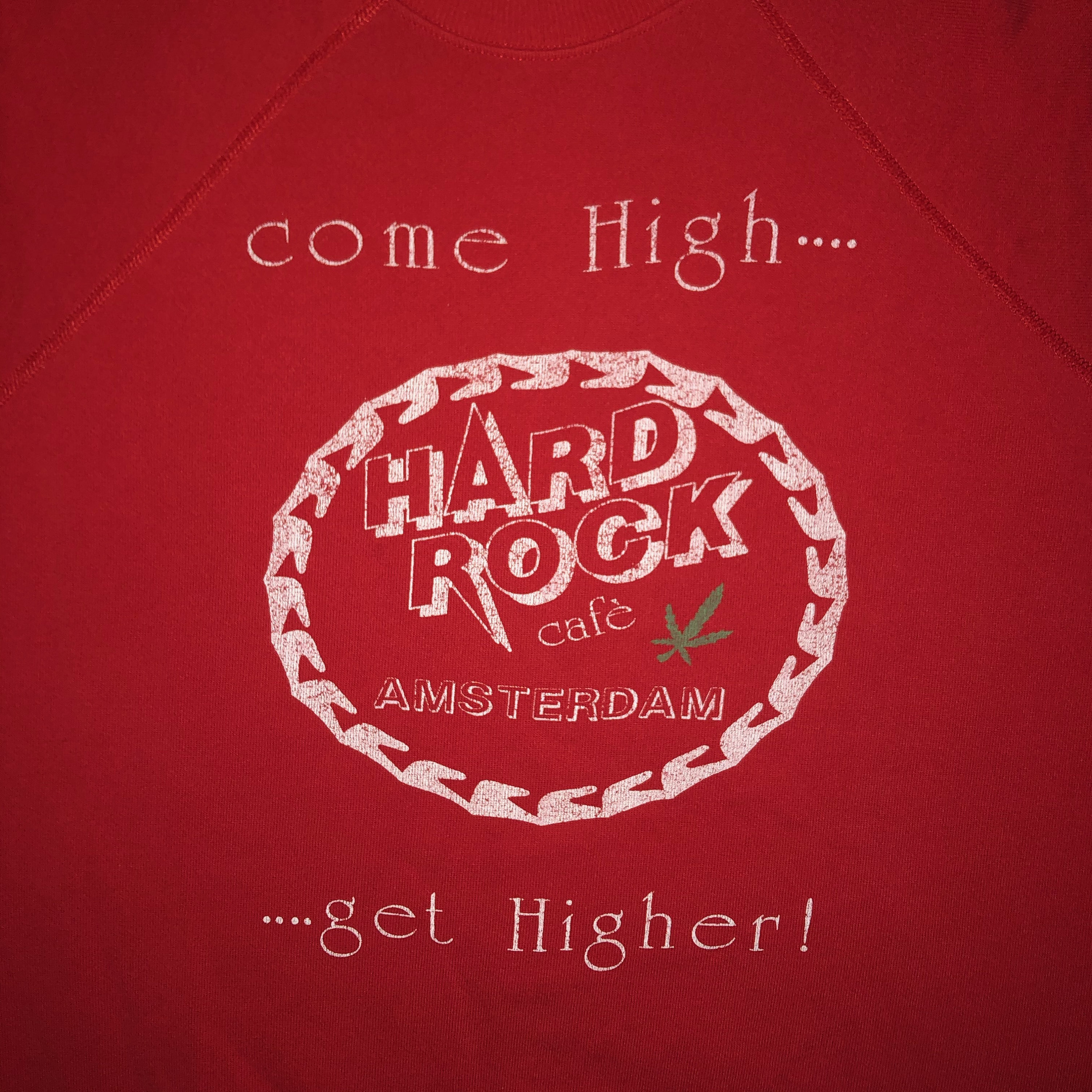 Vintage 1980s Hard Rock Cafe Amsterdam T Shirt MEDIUM