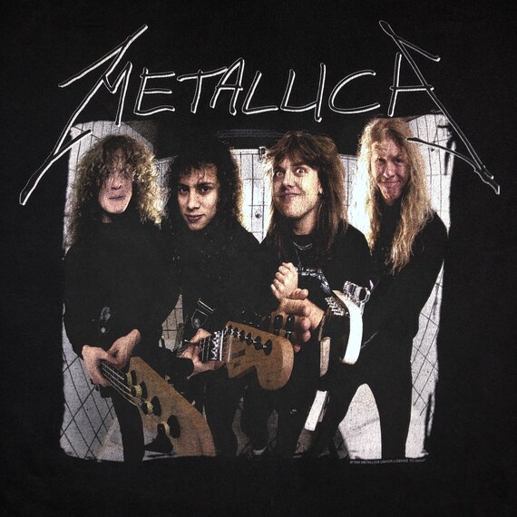 Vintage 90s Metallica Garage Days EP T Shirt Large - Concert Shirt 