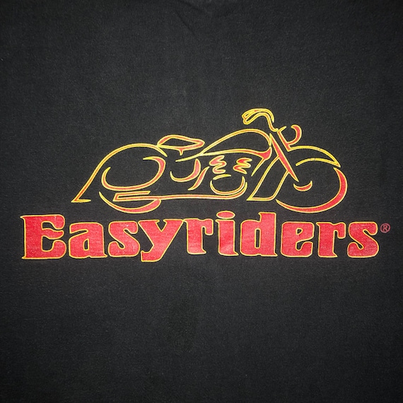 Vintage Easyriders Cycle Magazine T-Shirt, Size L, Single  Stitch,York,motorcyle