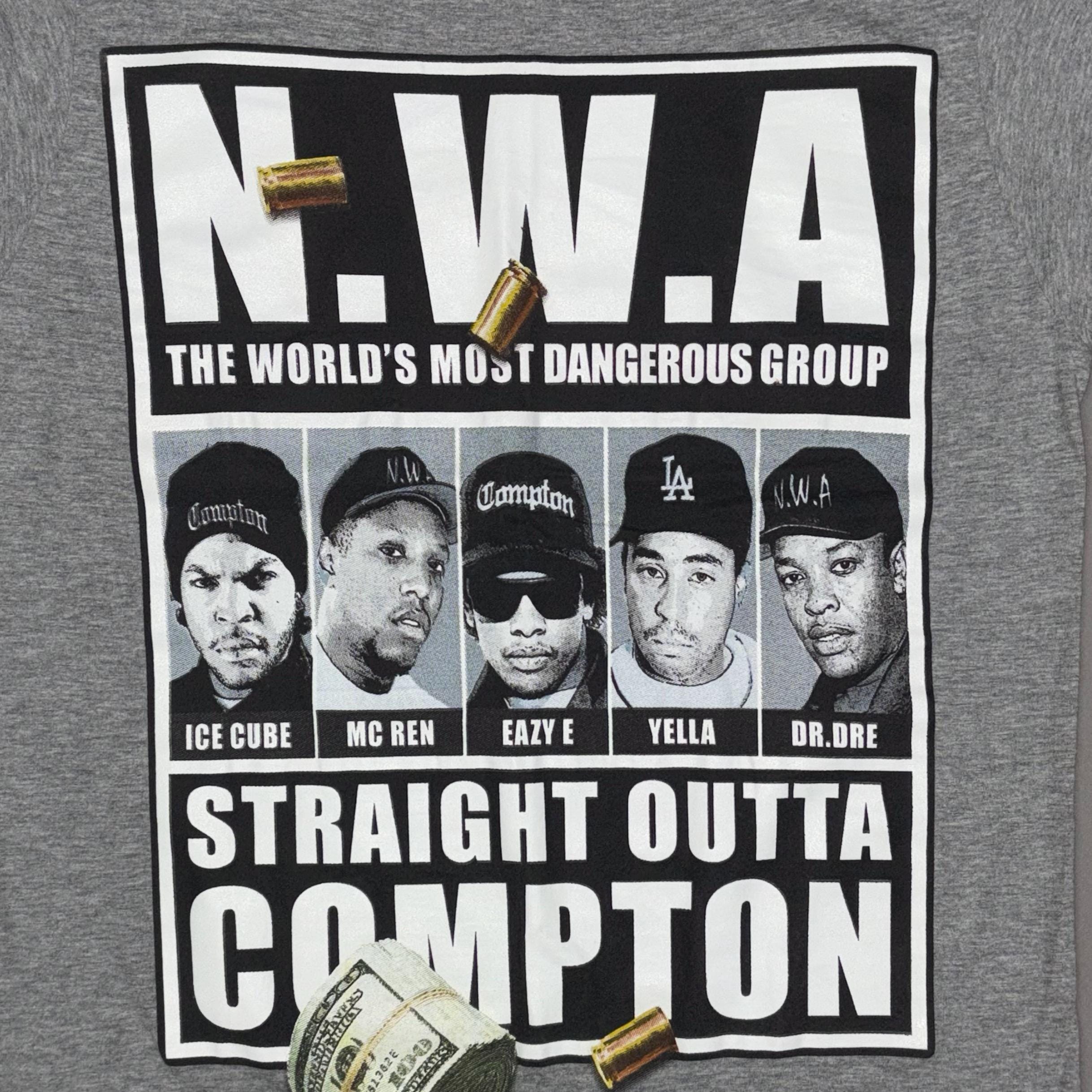 Vintage Y2K Era NWA Rap T Shirt SMALL / MEDIUM - N.W.A Straight 