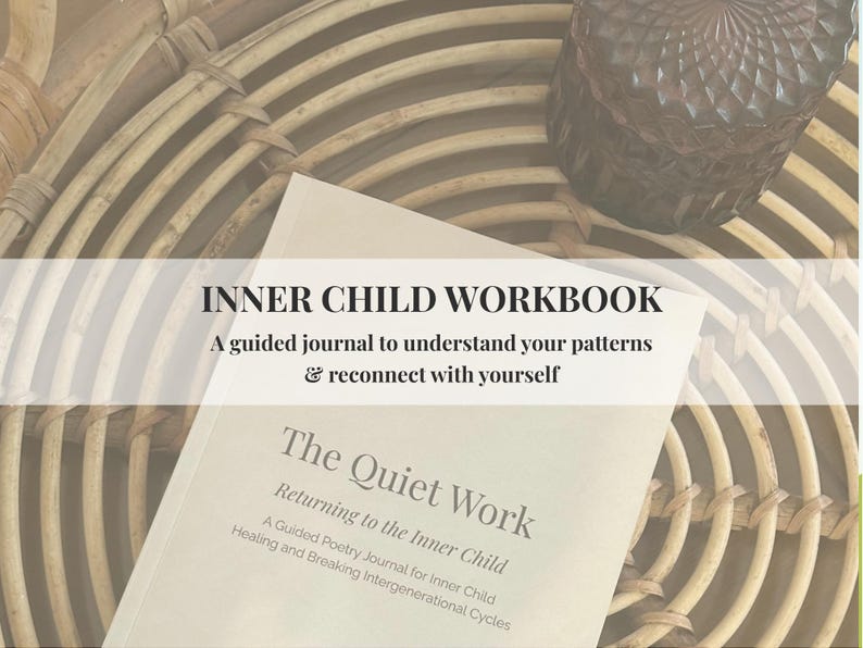 Inner Child Healing Workbook | Guided Poetry Journal for Self-discovery ...