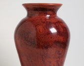 Large Lithyalin Art Glass Vase by Friedrich Egermann Czech-German-Bohemian