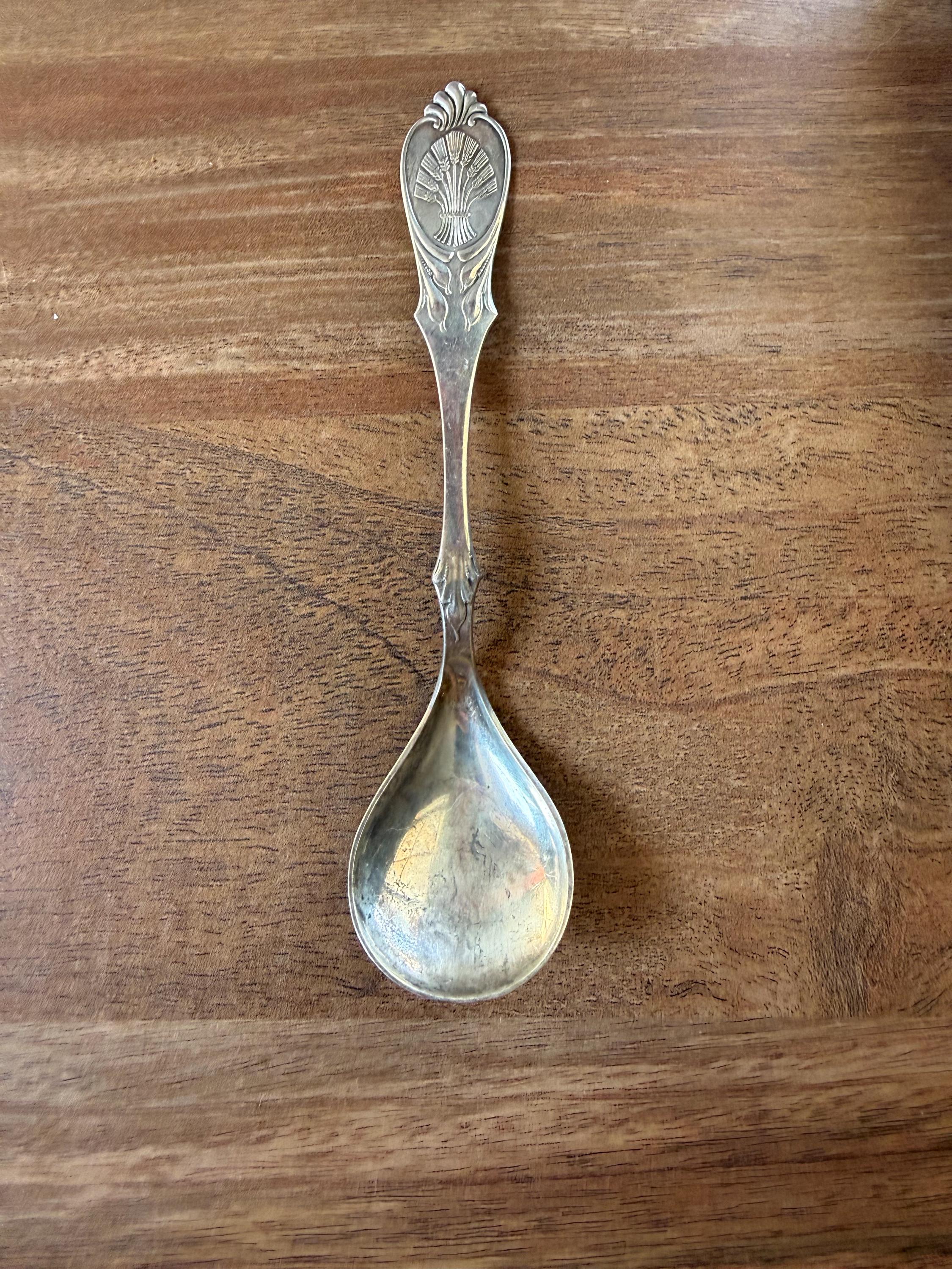 Antique Norwegian Silver Spoon - Etsy