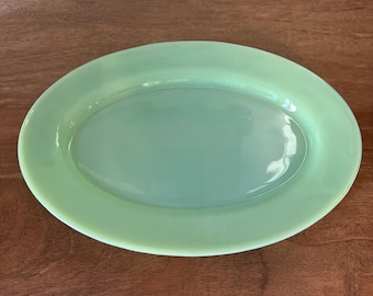 Vintage Fire King Jadeite Serving Platter 11 Inches