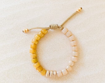 N.º 15 / Pulsera de cuentas de piedras preciosas / Cuentas Pony Crow / Diseños personalizados / Inspirada en diseñadores / Inspirada en Forte Bead / Bucci / Estilo de atar