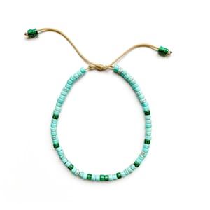 Nr.104 | Halskette, verstellbare Edelsteinperlen | Pony Perlen | Krähe Perlen | Individuelle Designs | Und einfach so | Trendige Kette