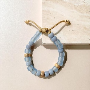 No.4 | Gemstone Crow Bead Bracelet | Pony Beads | Custom Designs | Designer Inspired | Forte Bead Inspired | Agate