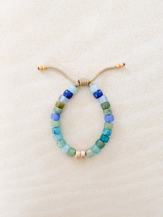 Gemstone pony beads discount