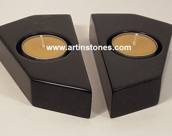 Stone Candle Holders