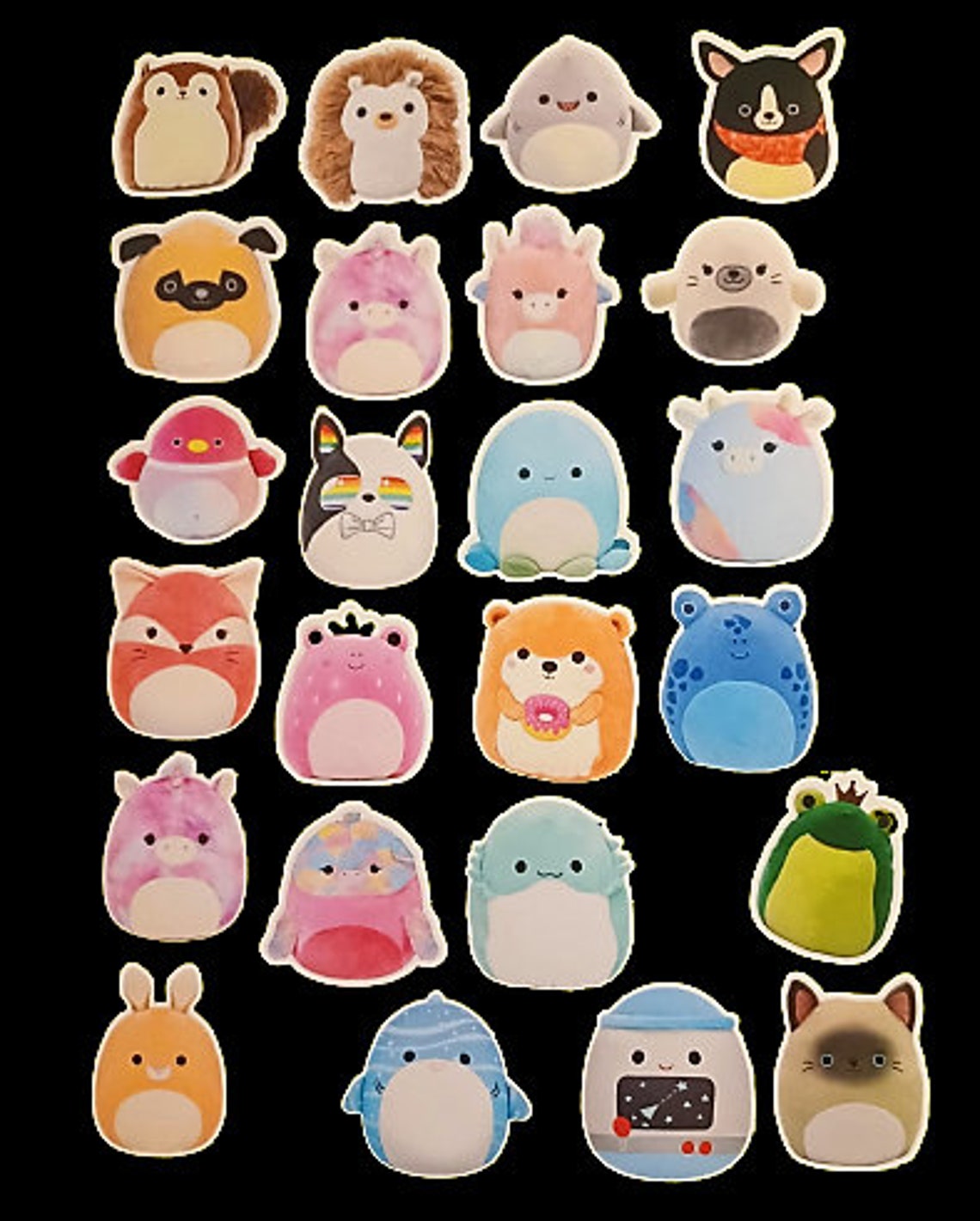 Squishmallow 30pc Sticker Set Kids Stickers Squishmallow Etsy Squishmallow 30pc Sticker Set Kids Stickers Squishmallow Etsy
