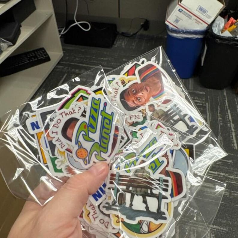 90s Stickers, 90s kids, 90s birthday, 90s Nostalgia, Retro stickers, Gifts for Millennials, Party decor, 90s gifts, 90s baby, 90s toys image 5