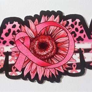 Breast Cancer Sticker, Awareness, Survivor, Mother gift