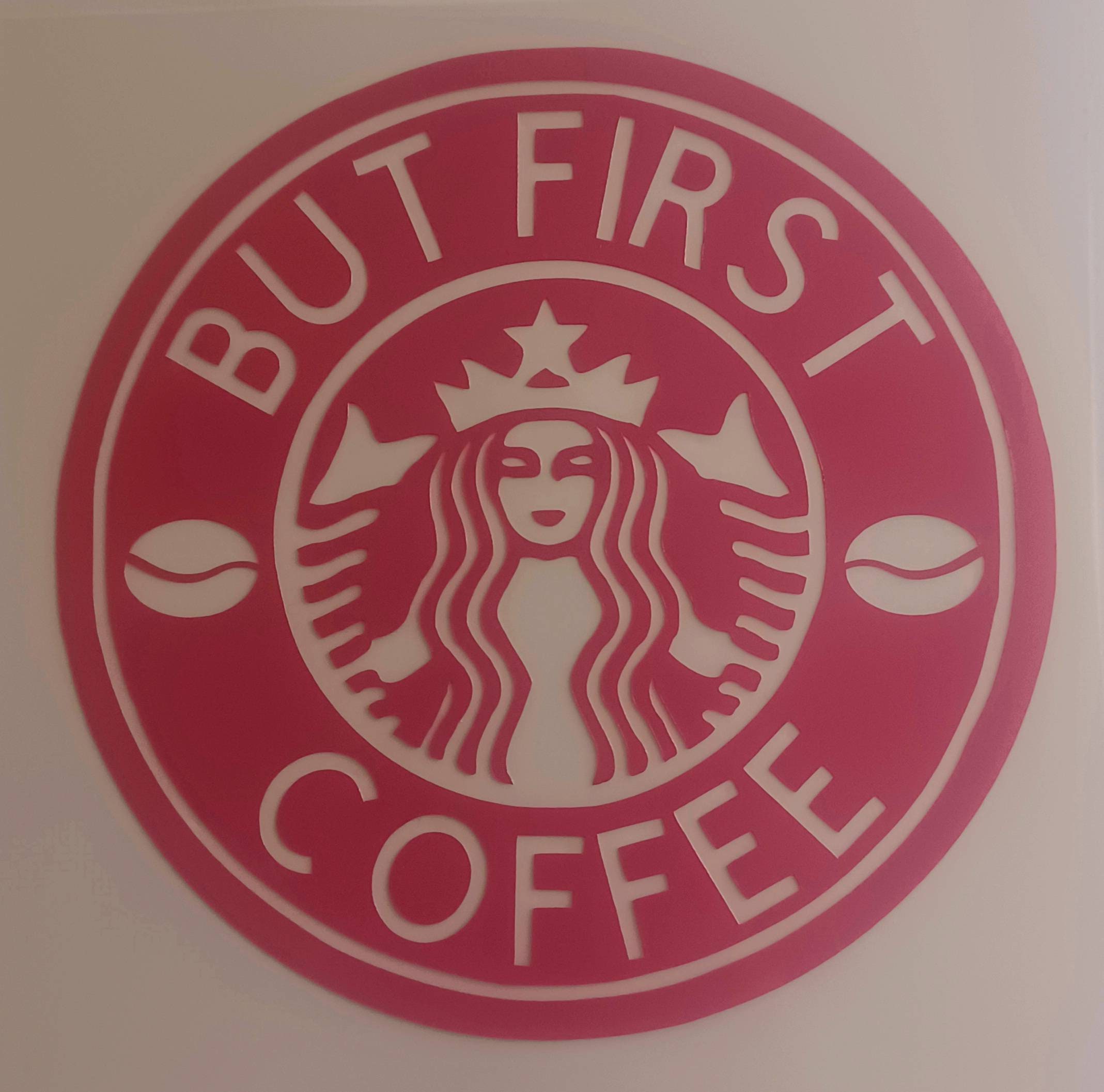 Starbucks but First Coffee Vinyl Decal, Starbucks Decal, Car Decal FREE ...