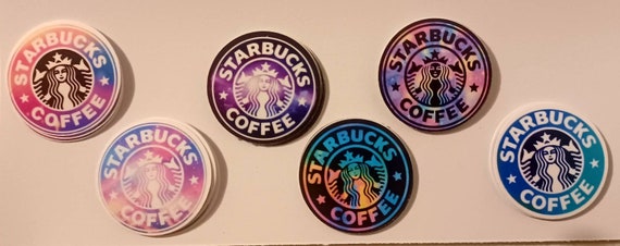  50 PCS Cute Starbuck Stickers Coffee Aesthetic Sticker