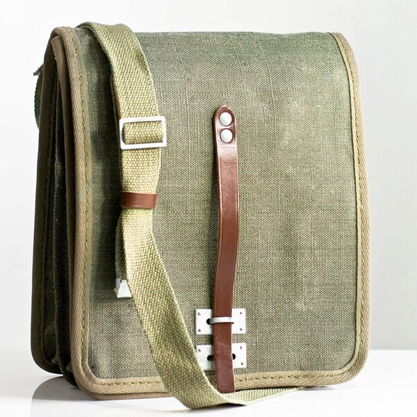 Vintage Military Bag Etsy