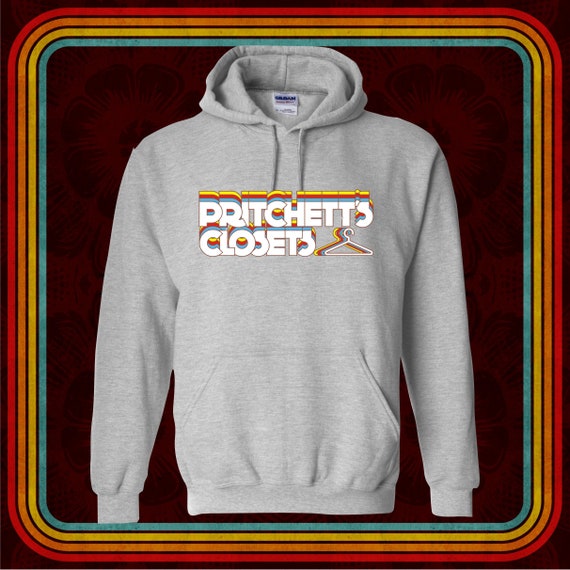 Hoodie with hanger clearance logo