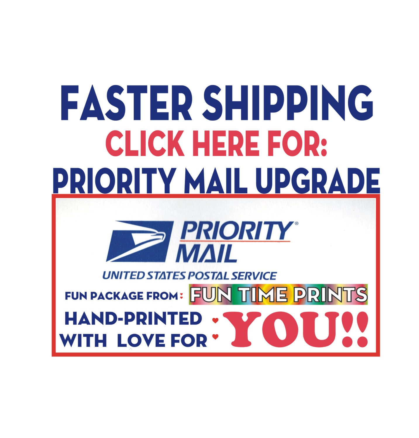 Priority Upgrade Add Cart Along With Items - Etsy Ireland