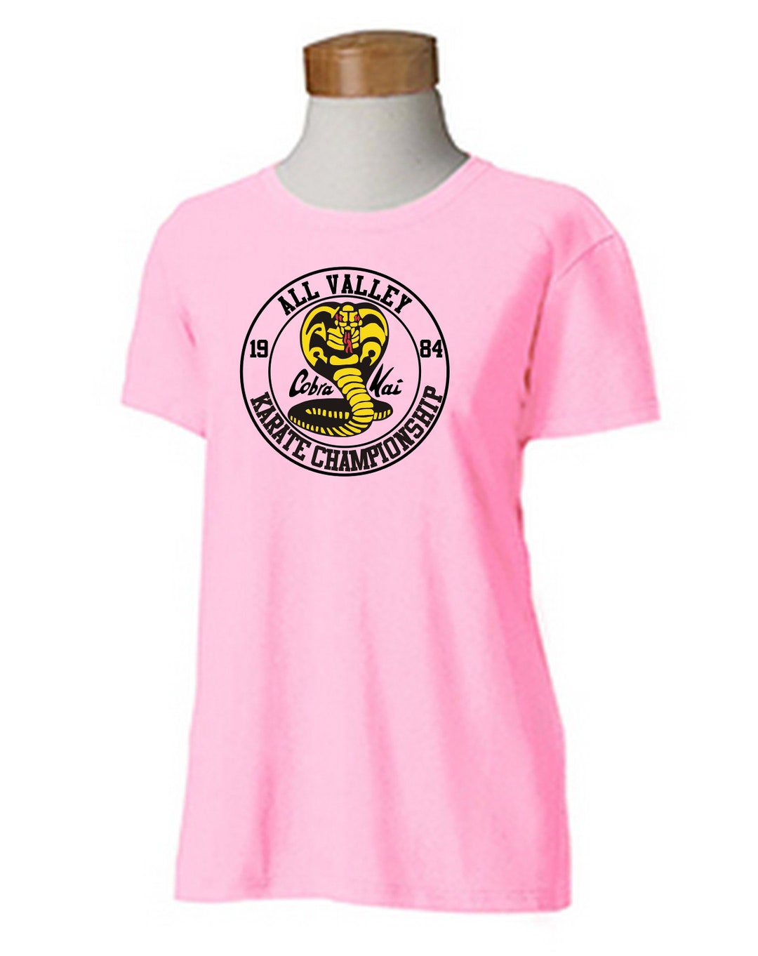 TODO VALLEY CHAMPIONSHIP Cobra Kai Camiseta de mujer en muchas opciones  de color Karate Kid dojo barrer la pierna 80s película miyagi hacer