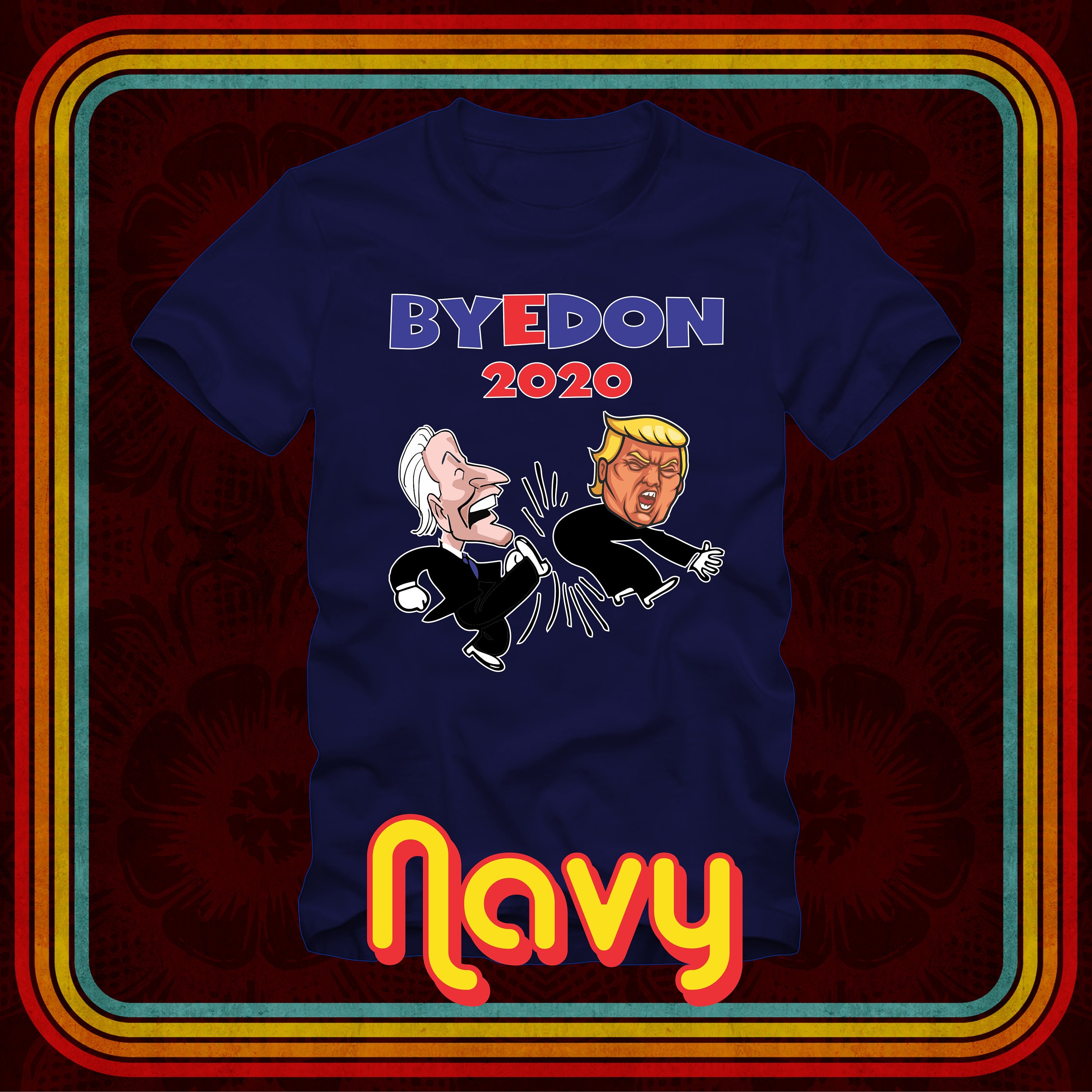 Buy BYEDON 2020 Cartoon Hoodie Available in Many Color Options adult Mens unisex Bye Don Trump Biden Election Funny White House Online in India Etsy