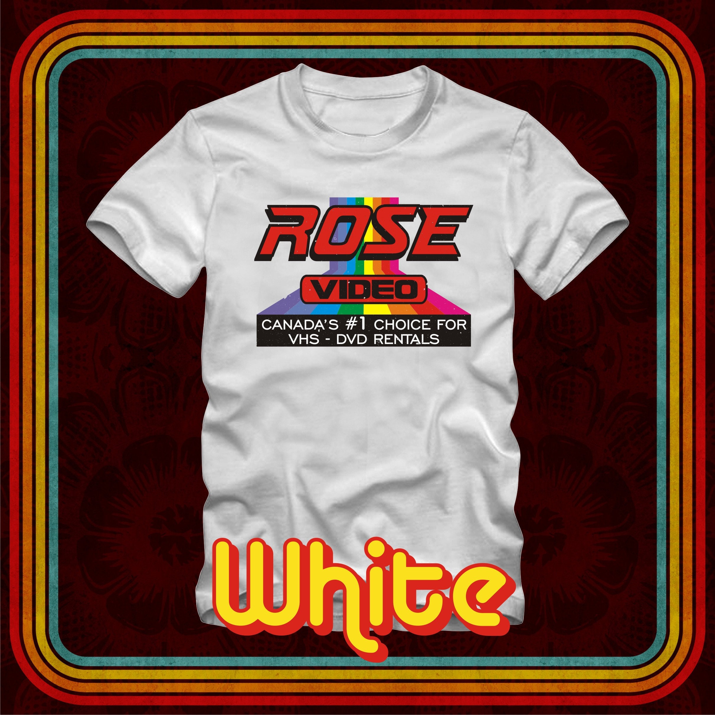 rose video t shirt