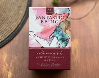 FANTASTIC BEING Manifestation Cards (57 Beings) || Self Care || Nature || Boxed Deck || Oracle Deck || Oracle Cards || Tarot