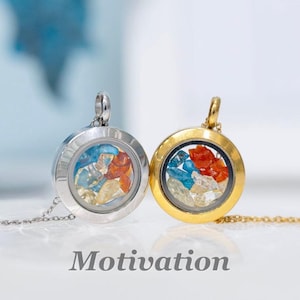 Raw Motivation and Focus Crystal  Necklace, Blue Apatite Carnelian Citrine Pendant, Creativity Manifestation Jewelry,Inspirational Gift
