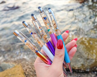 Beach stationary pens for women Mermaid pen stationery for girls Beach pen Beach lovers Christmas gift ideas Unique  birthday gift ideas