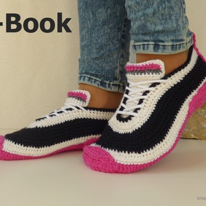 e-Book: Crochet Pattern Sneakers Gr. 36 - 45