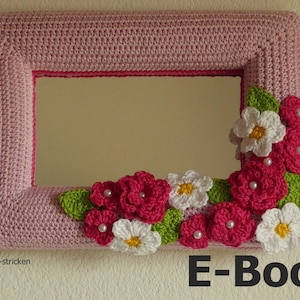e-Book: Crochet pattern picture frame / mirror