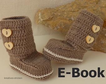 e-Book: Strick- u Häkelanleitung Babybooties