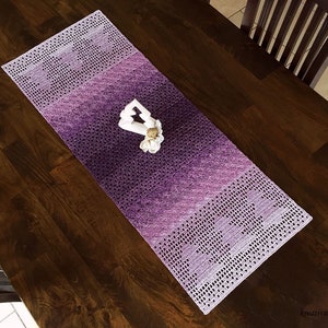 e-Book: Crochet pattern table runner &quot;Christmas&quot;