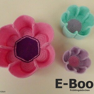 e-Book: Crochet pattern spring basket, Utensilo