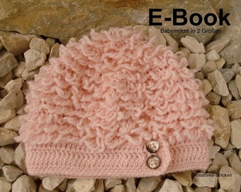 e-Book : Patron au crochet bonnet bébé franges