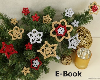 e-Book: Crochet Pattern Poinsettias