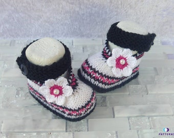 e-Book: Strickanleitung Babyballerinas Norweger