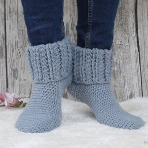 e-Book: Crochet Pattern Socks, Cozy Socks, Sizes 36-45 in German & English