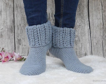 e-Book: Crochet pattern socks, cozy socks, Gr. 36-45