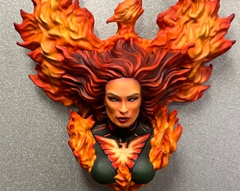 Comic  3d resin bust magnet