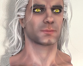 The Witcher life size  bust