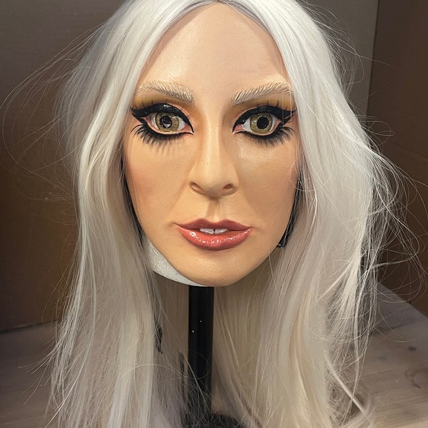 Lady Gaga latex mask NEW DESIGN!!!