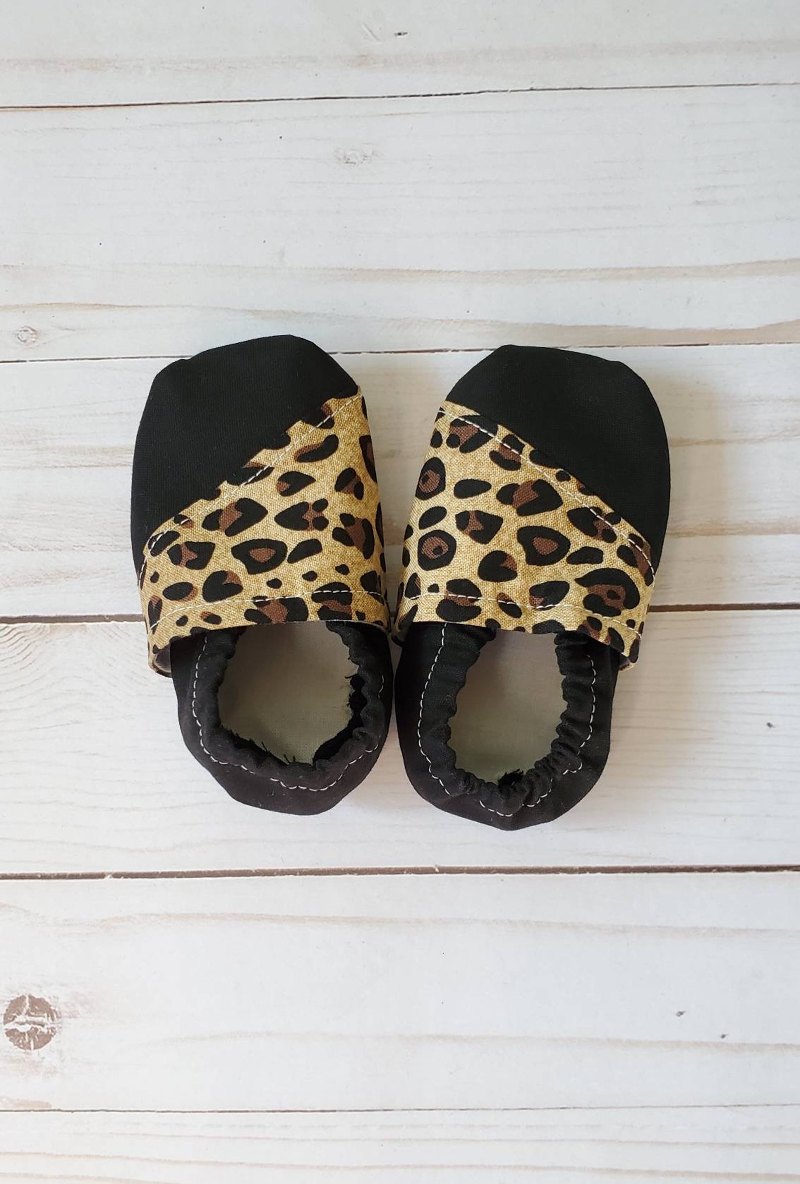 leopard print baby shoes