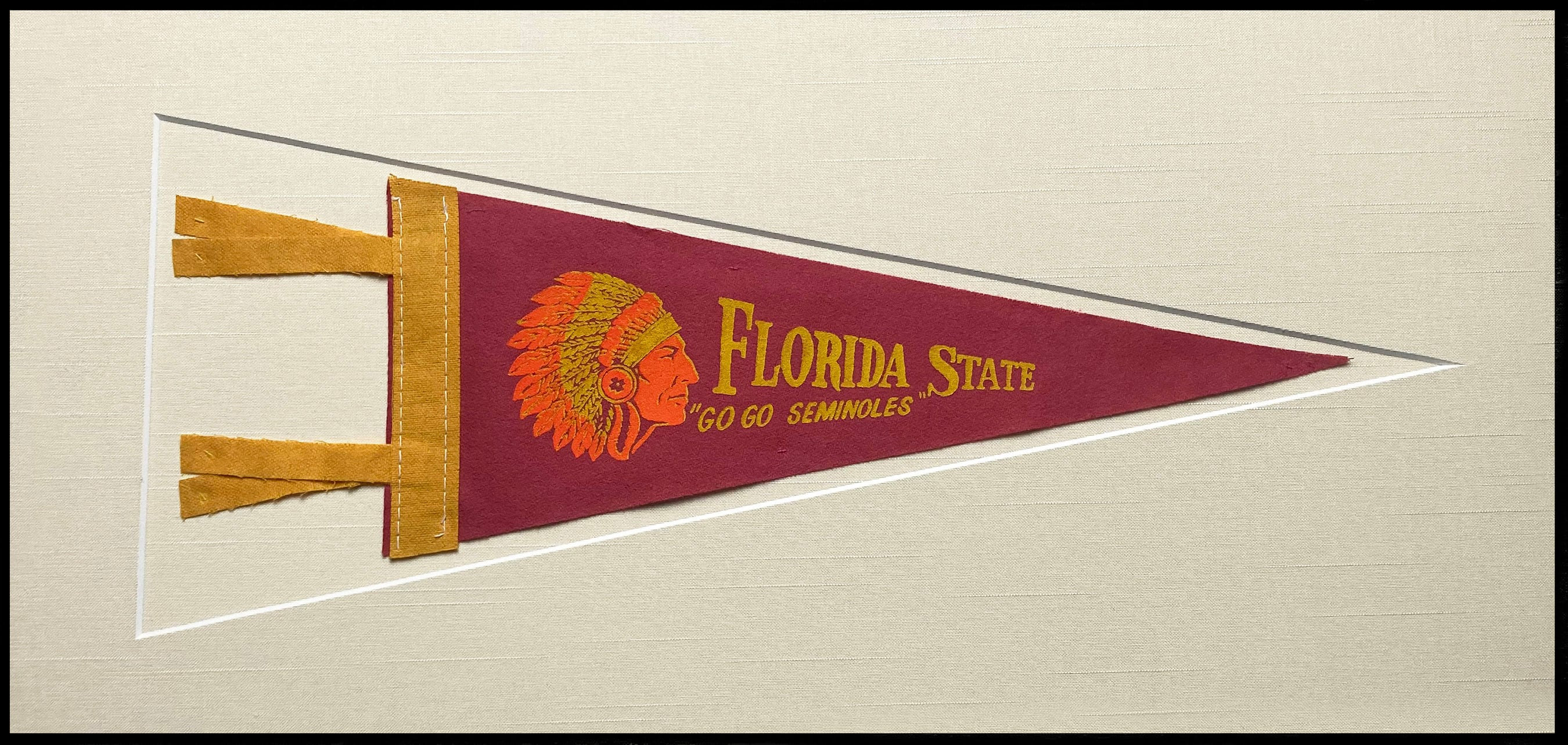Vintage Florida State University Pennant circa 1960s - Etsy