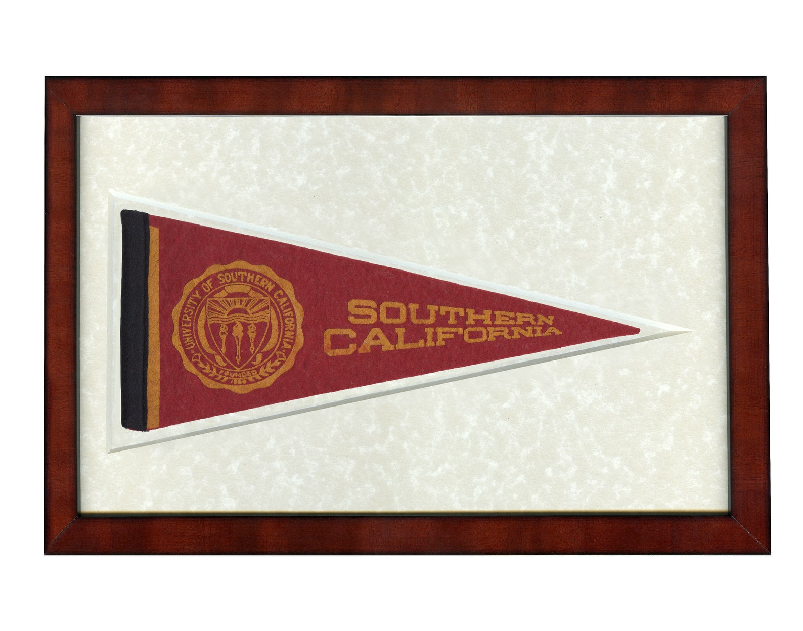 Vintage University of Southern California pennant circa | Etsy
