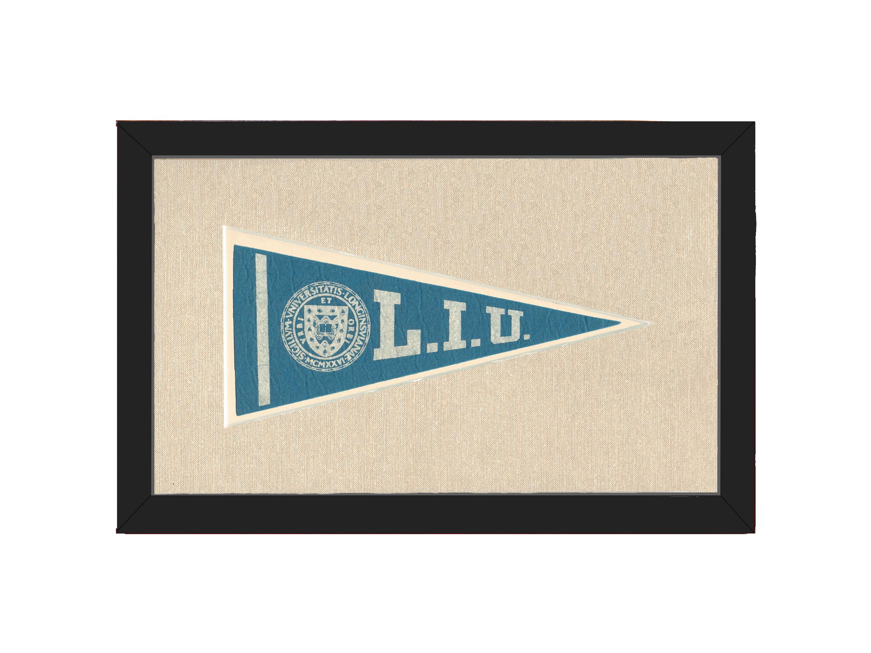 ancien petit FANION / WIMPEL PENNANT )) GI GOTU**** ILES FEROE ISLAND