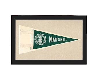 Vintage Marshall University Pennant