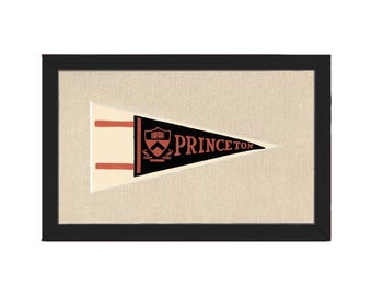 Vintage Princeton University Full Size Pennant - Etsy