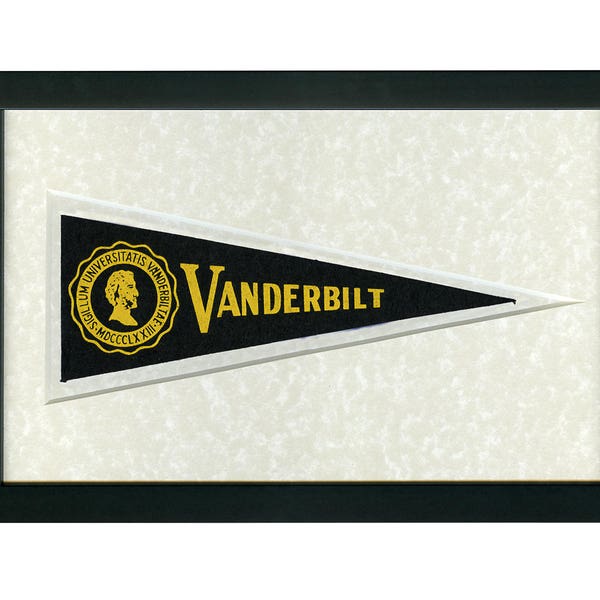 Vanderbilt Vintage Pennant Etsy